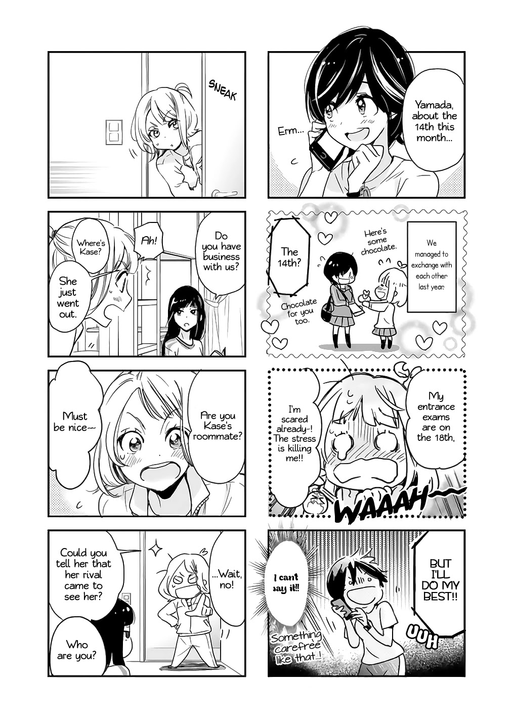 Asagao to Kase-san. Chapter 25 page 5 - Chapter 25: Going to Tokyo and Kase-San