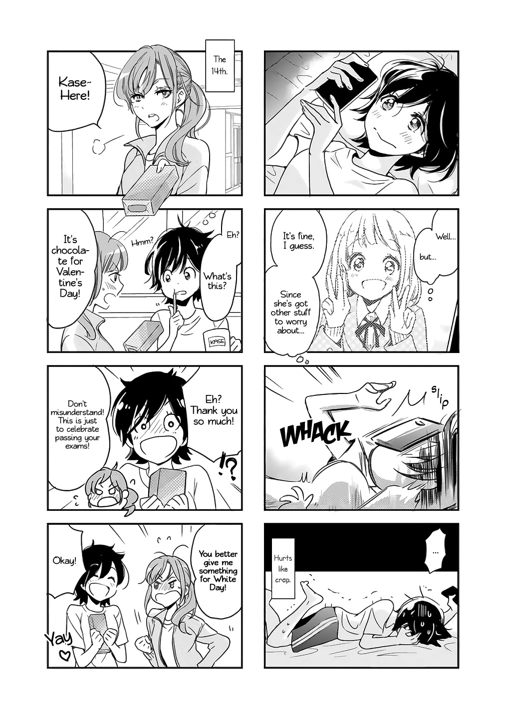 Asagao to Kase-san. Chapter 25 page 7 - Chapter 25: Going to Tokyo and Kase-San