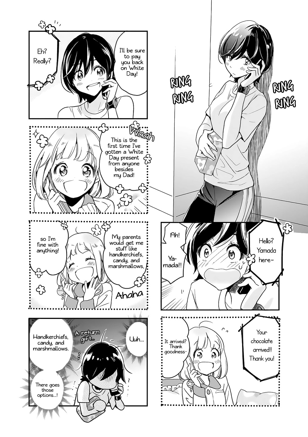 Asagao to Kase-san. Chapter 25 page 9 - Chapter 25: Going to Tokyo and Kase-San