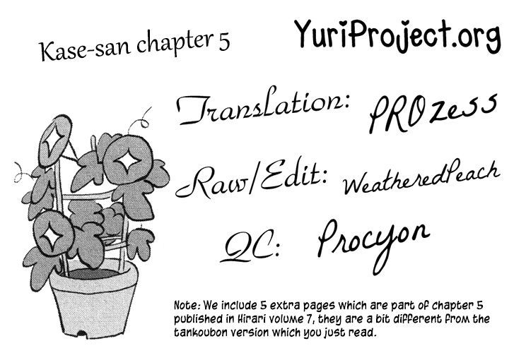 Asagao to Kase-san. Chapter 5.5 page 9 - Chapter 5.5 : Read Online