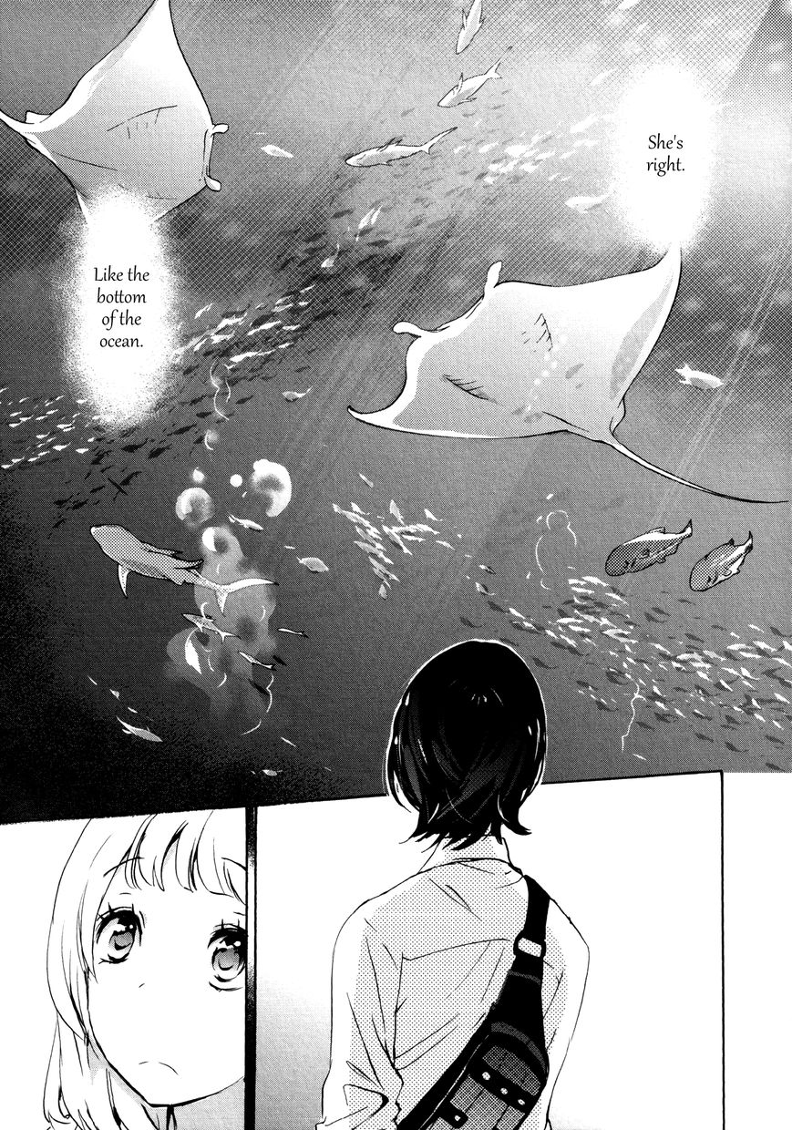 Asagao to Kase-san. Chapter 9.1 page 36 - Chapter 9.1 : Sunahama and Kase-san (Volume Edition)