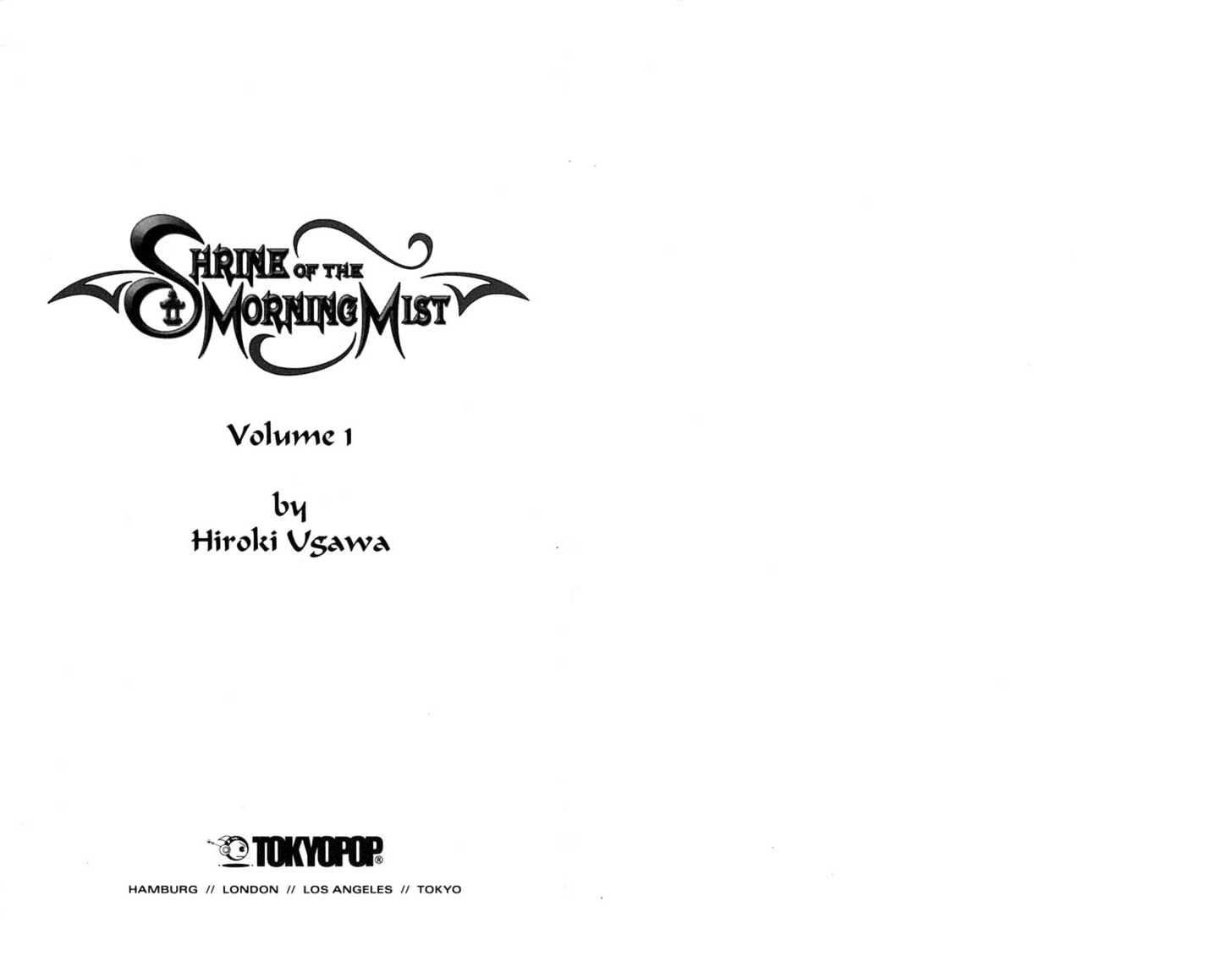 Asagiri no Miko Chapter 0 page 2 - Chapter 0