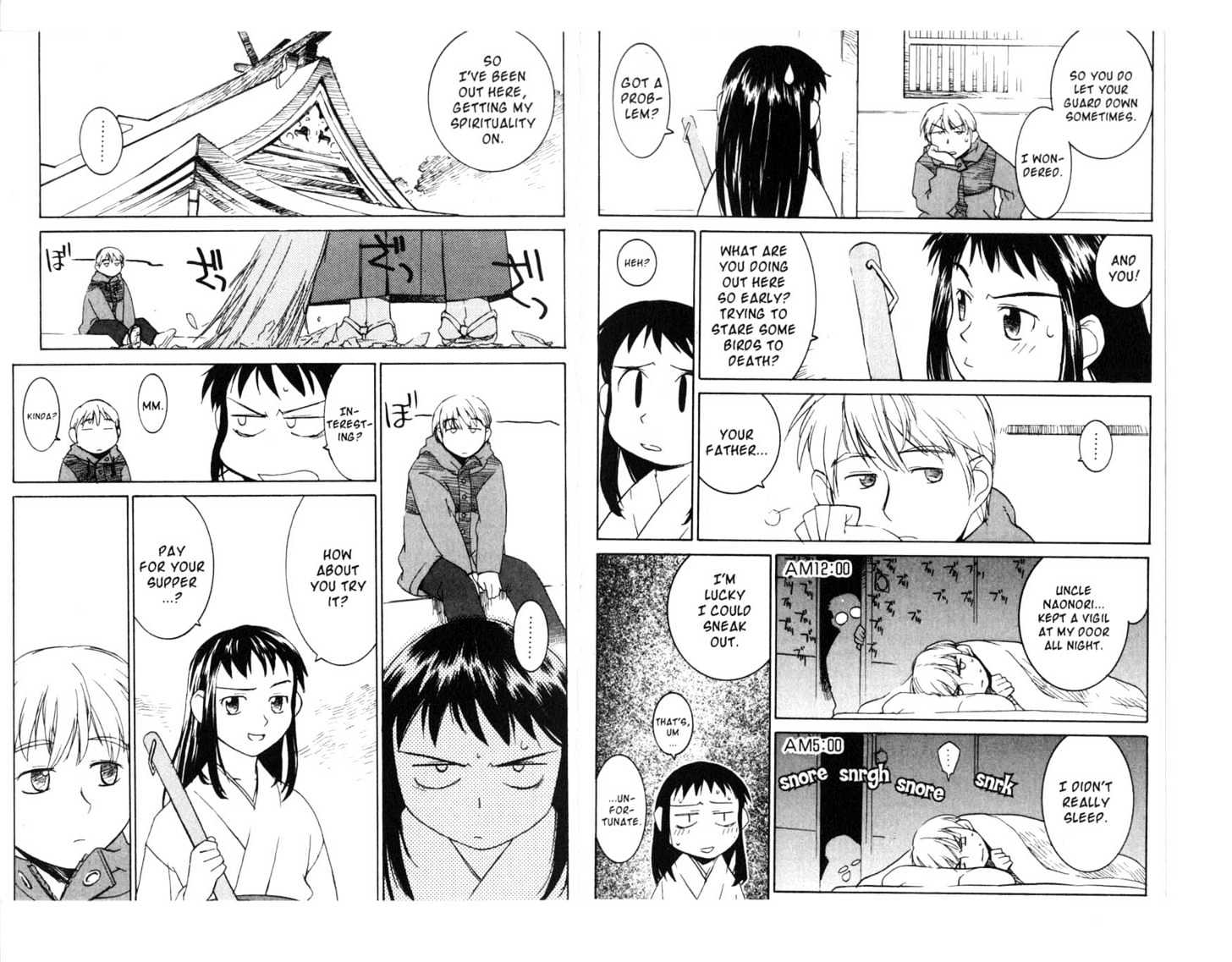 Asagiri no Miko Chapter 0 page 34 - Chapter 0