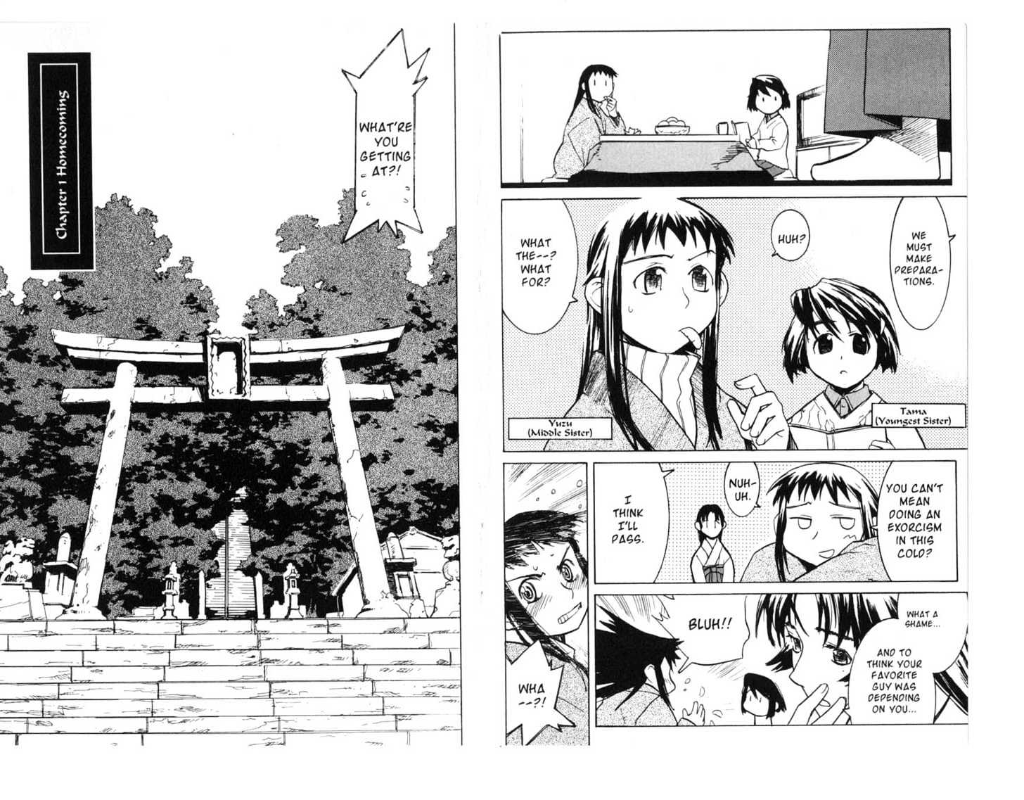 Asagiri no Miko Chapter 0 page 6 - Chapter 0