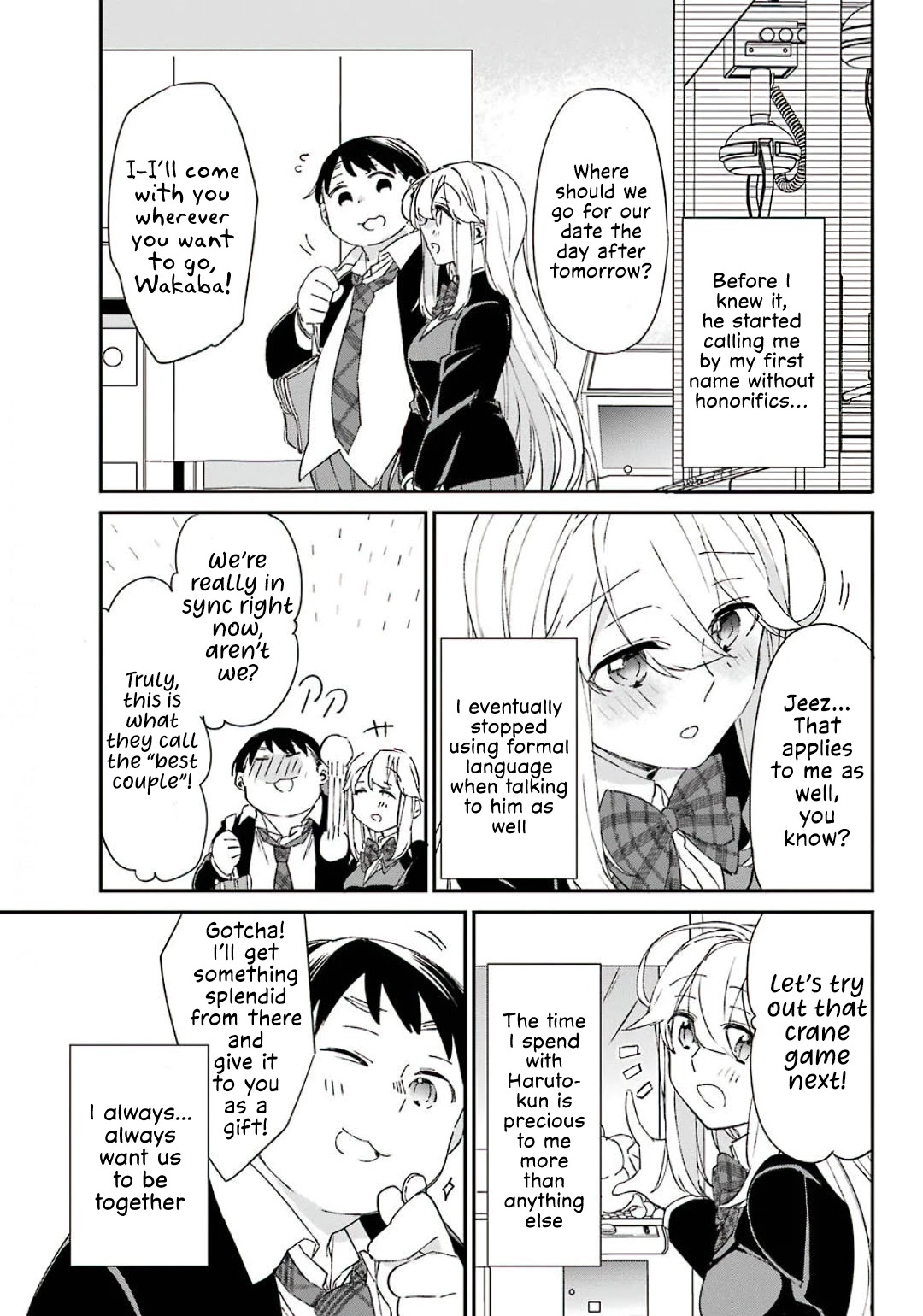 Asahina Wakaba to Marumaru na kareshi Chapter 10 page 4 - Chapter 10