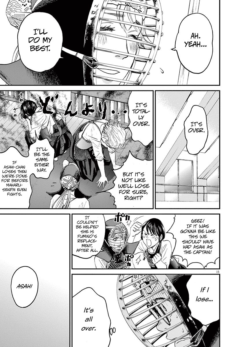 Asahinagu Chapter 16 page 15 - Chapter 16: Chief Nogami gives it her all