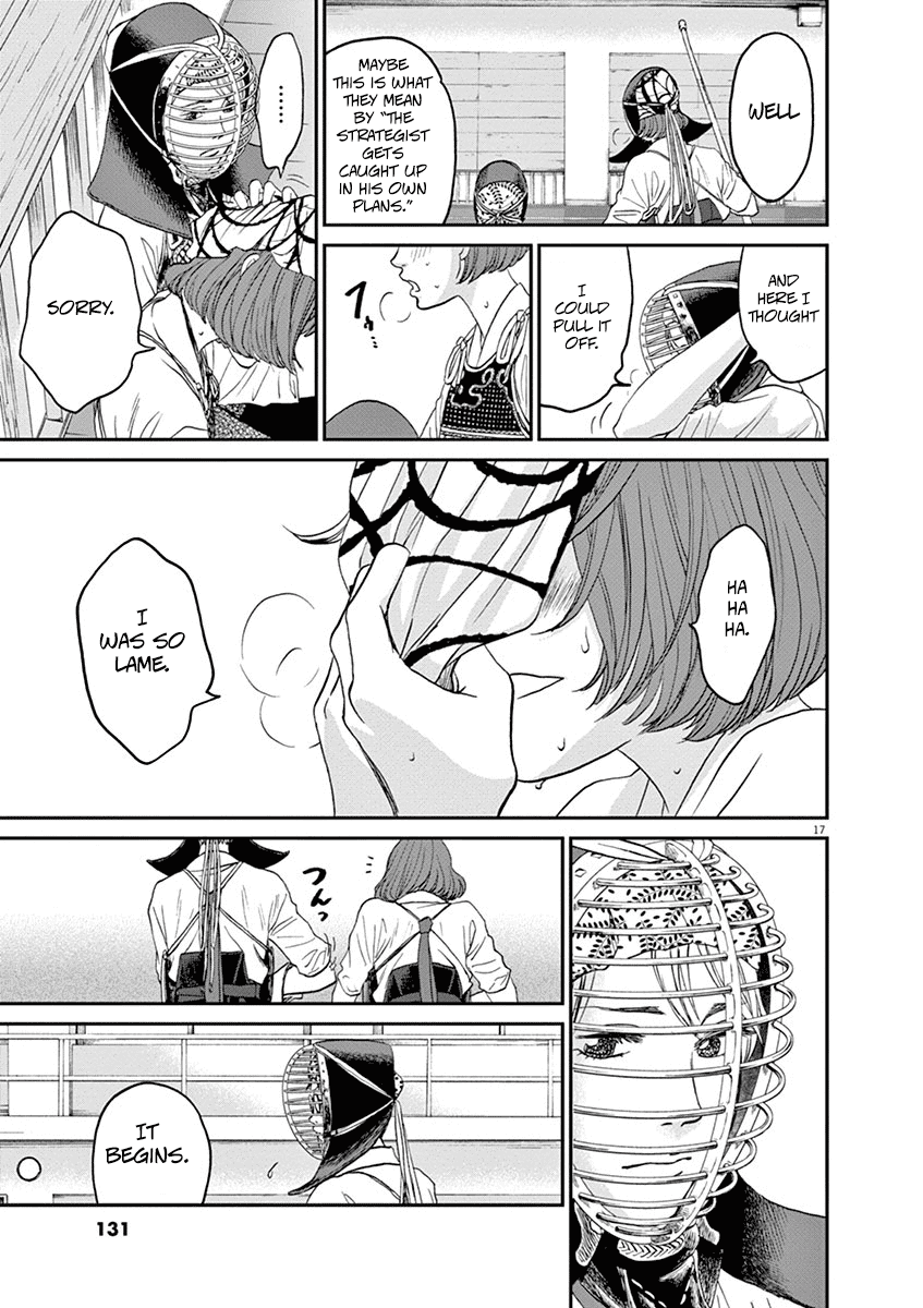 Asahinagu Chapter 16 page 17 - Chapter 16: Chief Nogami gives it her all