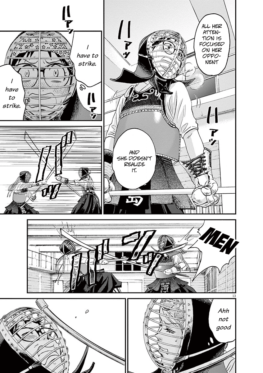 Asahinagu Chapter 17 page 13 - Chapter 17: Her disgraceful self