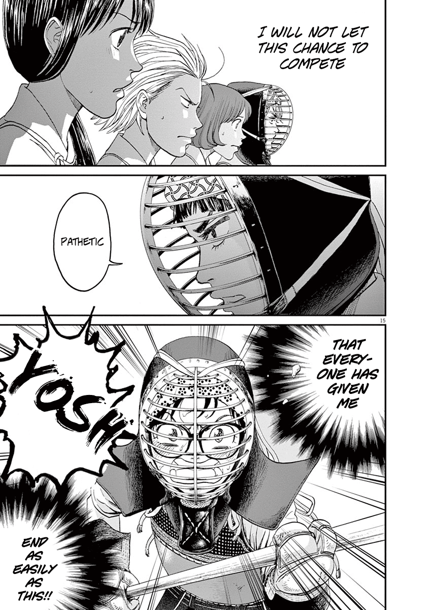 Asahinagu Chapter 17 page 15 - Chapter 17: Her disgraceful self