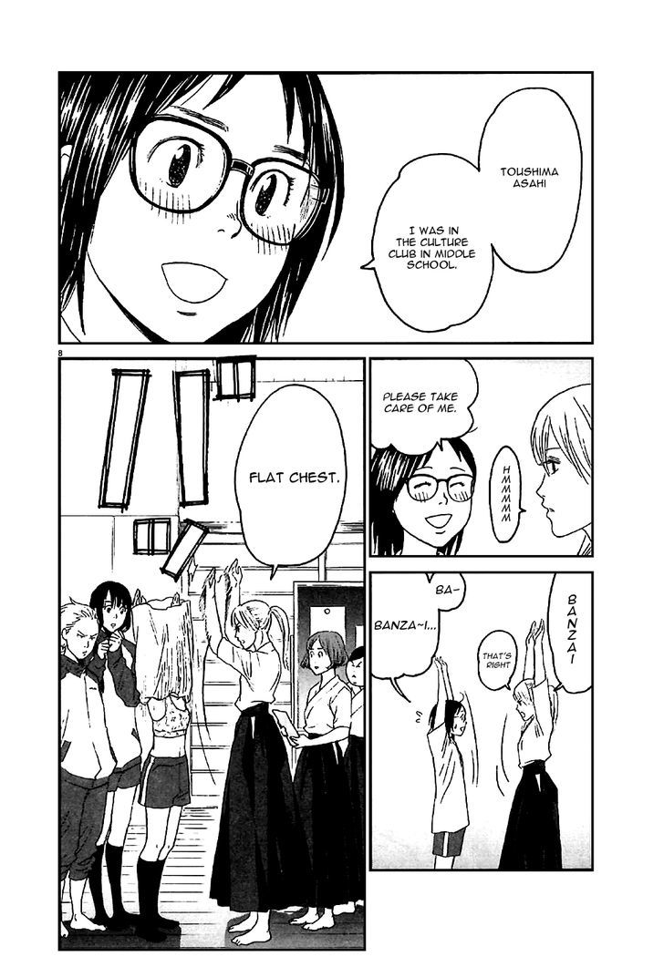 Asahinagu Chapter 2 page 8 - Chapter 2 : Hello, My Youth