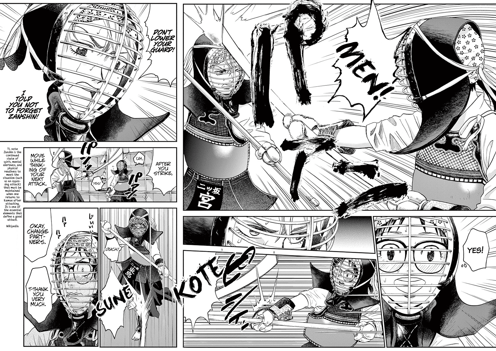 Asahinagu Chapter 26 page 8 - Chapter 26: Now's the time for summer training camp