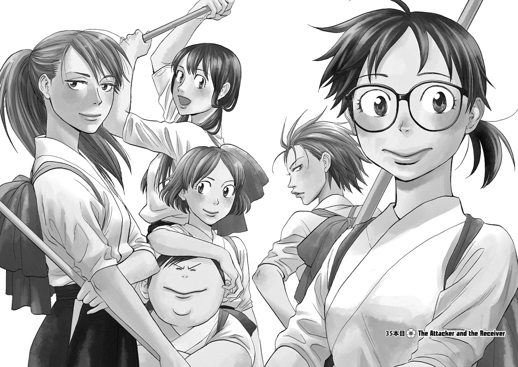 Asahinagu Chapter 35 page 1 - Chapter 35: The Attacker and the Receiver