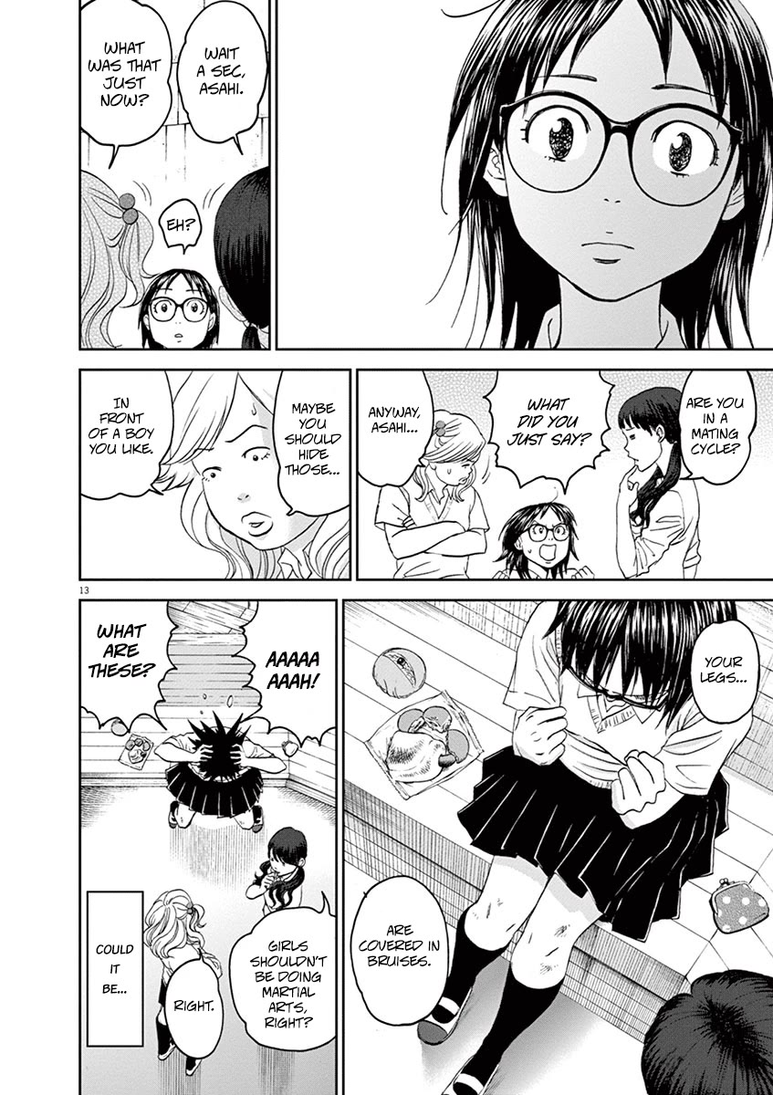 Asahinagu Chapter 43 page 14 - Chapter 43: To be a Woman