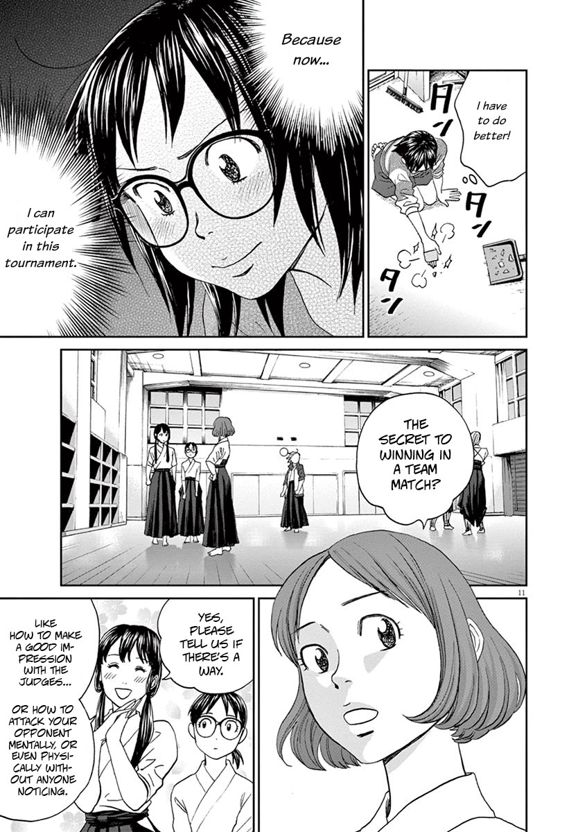 Asahinagu Chapter 49 page 11 - Chapter 49: Not Losing is Winning