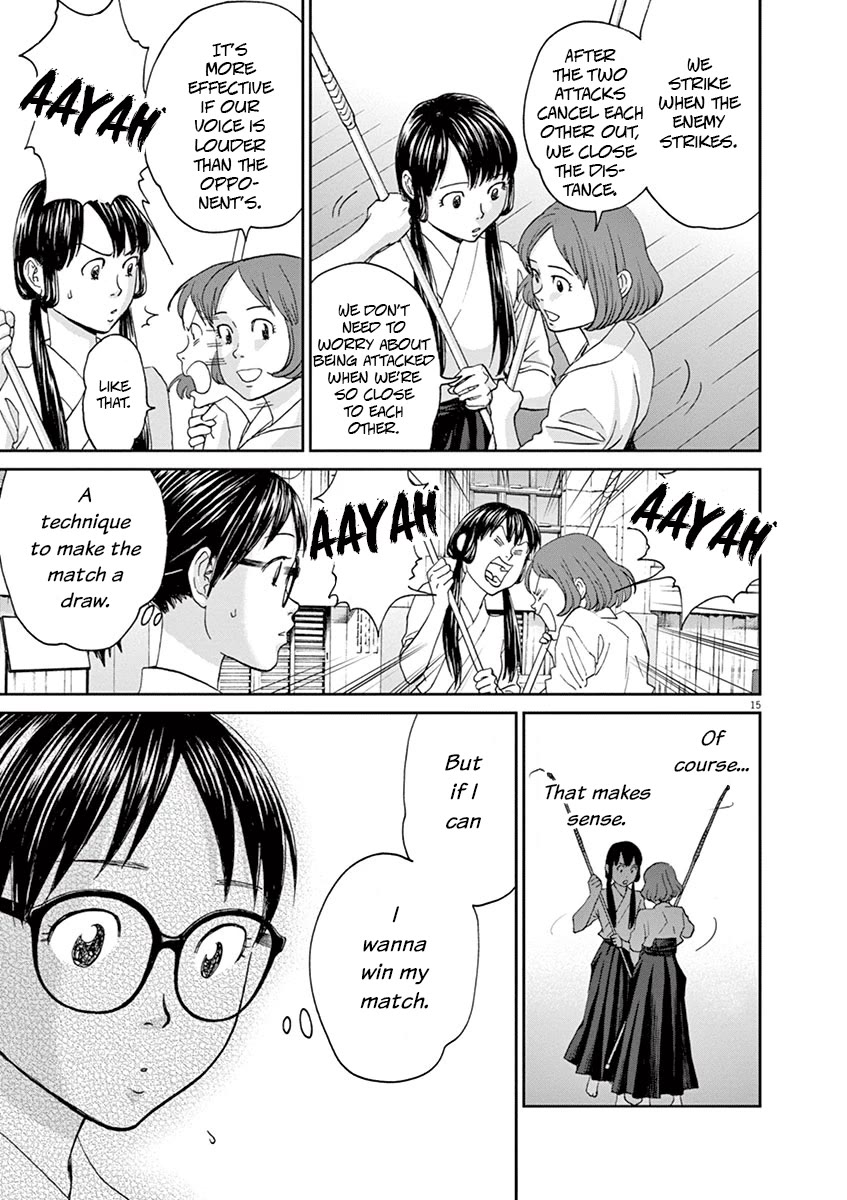 Asahinagu Chapter 49 page 15 - Chapter 49: Not Losing is Winning