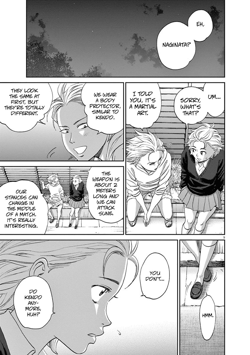 Asahinagu Chapter 50 page 9 - Chapter 50: The Scent of a Coward