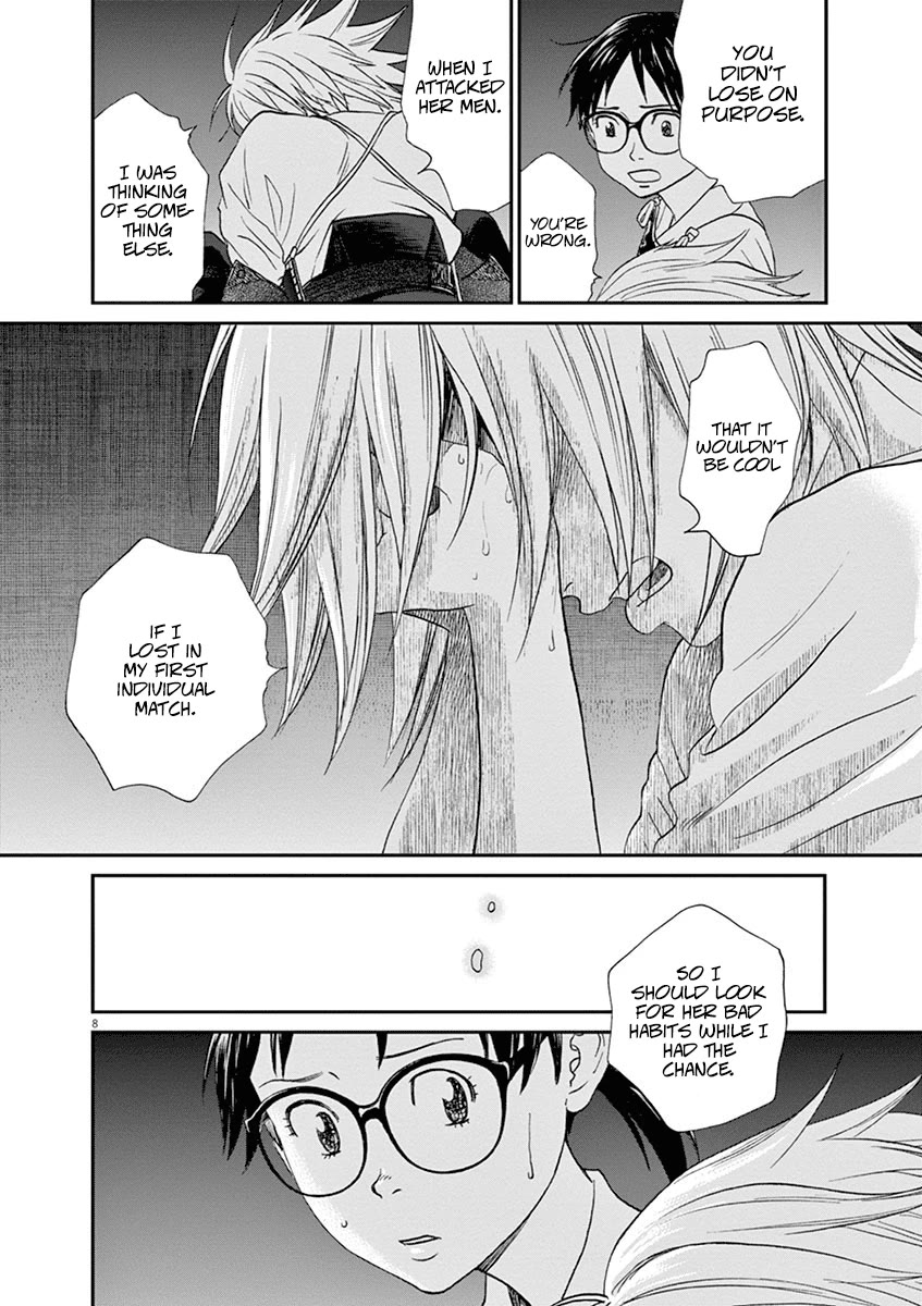 Asahinagu Chapter 54 page 8 - Chapter 54: Win, Lose and Draw