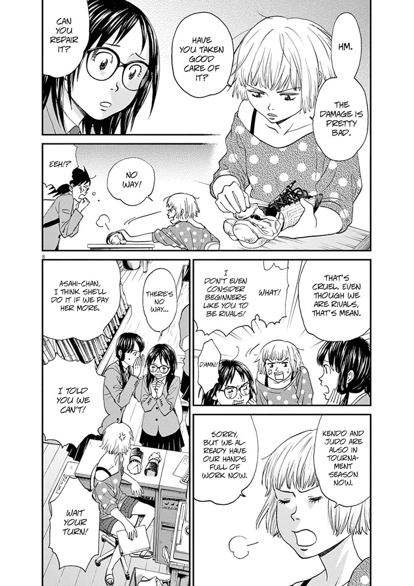 Asahinagu Chapter 55 page 10 - Chapter 55: Daughter of the Weapons Shop