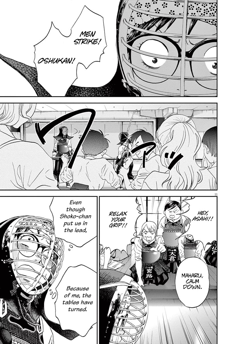 Asahinagu Chapter 59 page 11 - Chapter 59: I Can't Stop Smiling