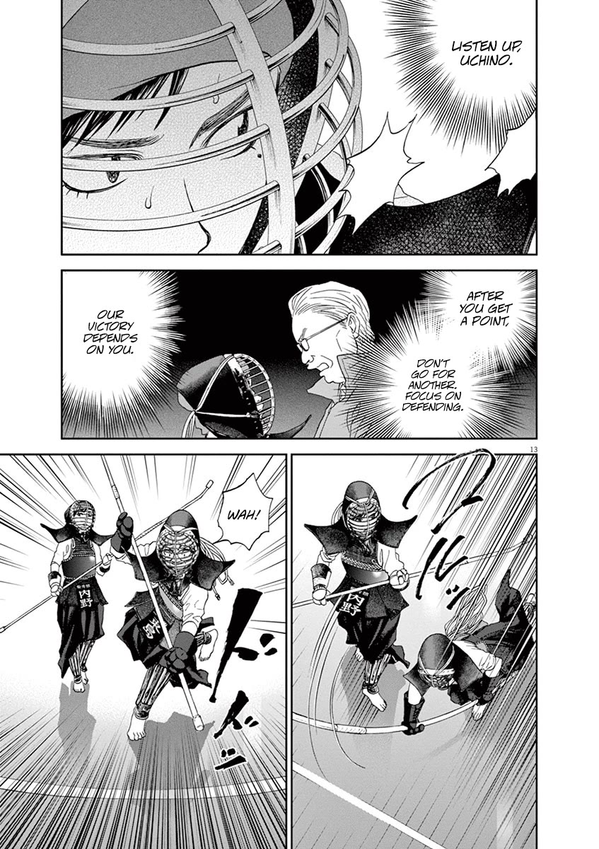 Asahinagu Chapter 59 page 13 - Chapter 59: I Can't Stop Smiling