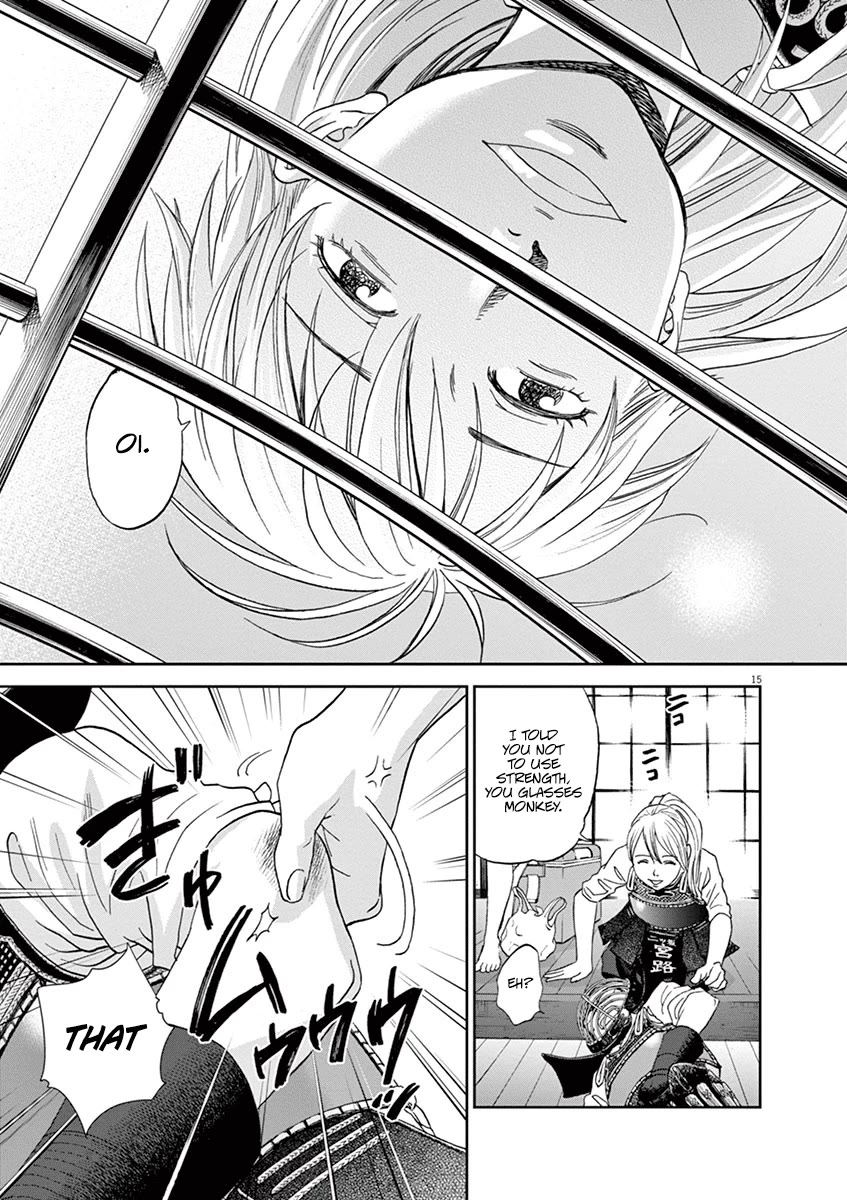 Asahinagu Chapter 59 page 15 - Chapter 59: I Can't Stop Smiling