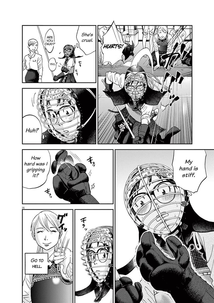 Asahinagu Chapter 59 page 16 - Chapter 59: I Can't Stop Smiling