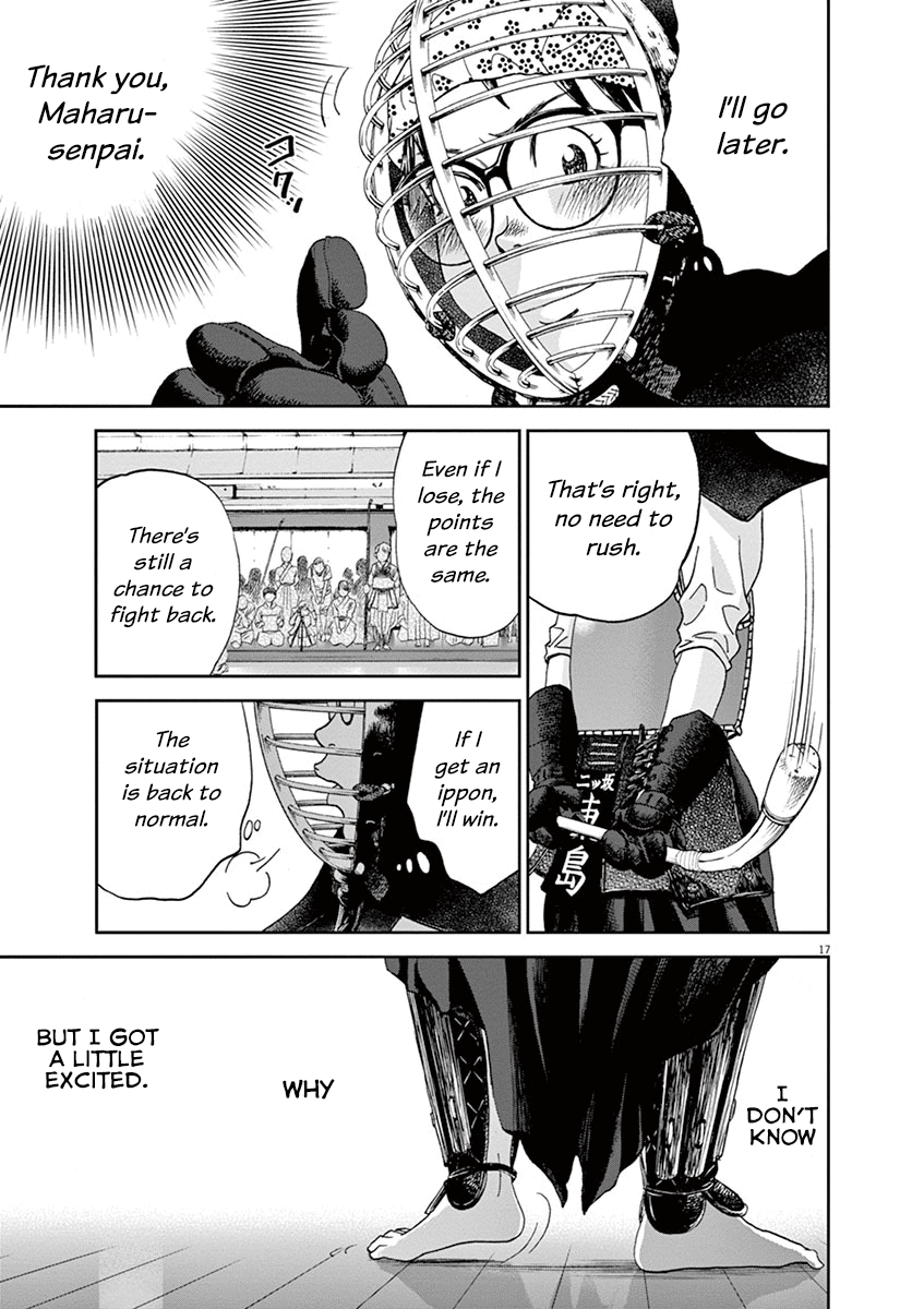 Asahinagu Chapter 59 page 17 - Chapter 59: I Can't Stop Smiling