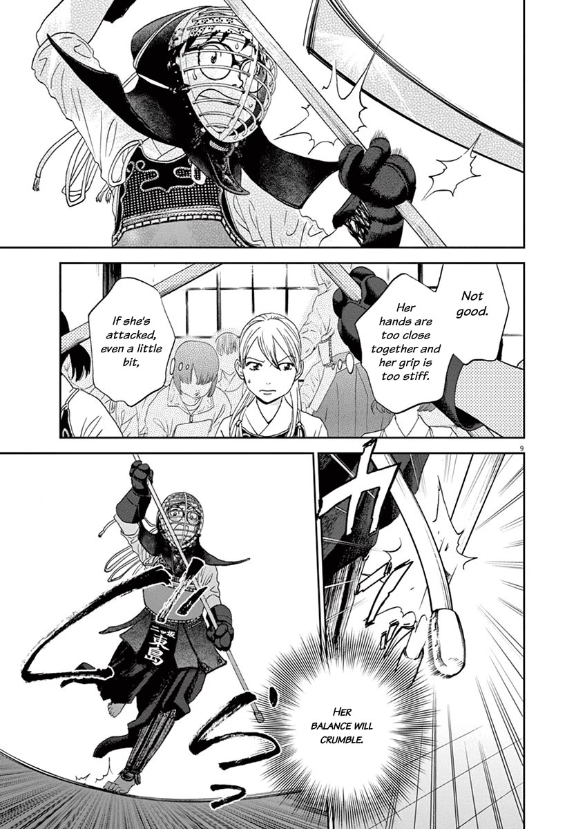 Asahinagu Chapter 59 page 9 - Chapter 59: I Can't Stop Smiling