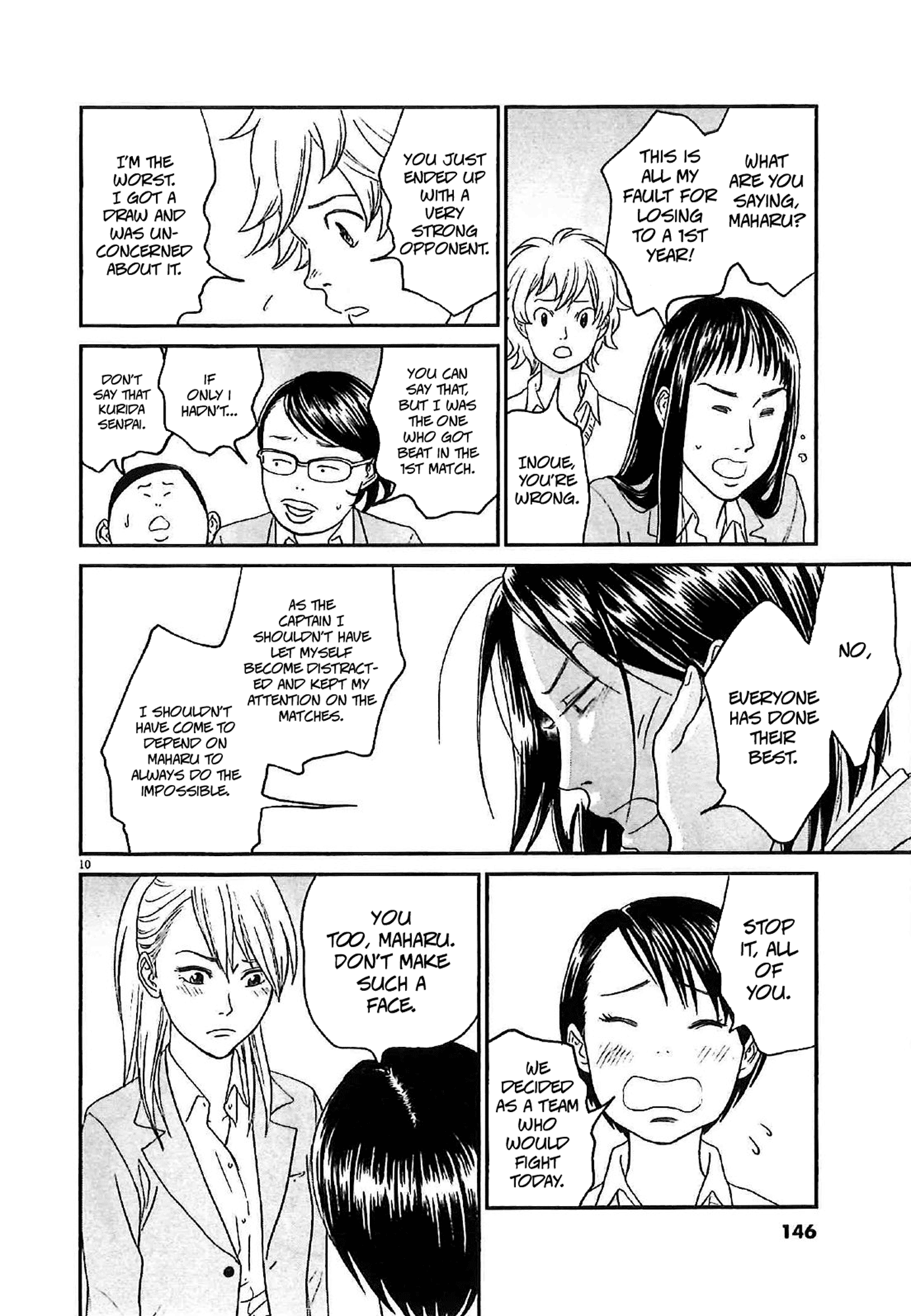 Asahinagu Chapter 6 page 10 - Chapter 6 : The girls' interhigh