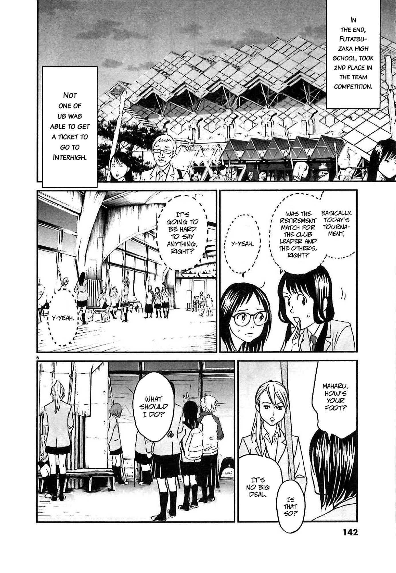 Asahinagu Chapter 6 page 6 - Chapter 6 : The girls' interhigh