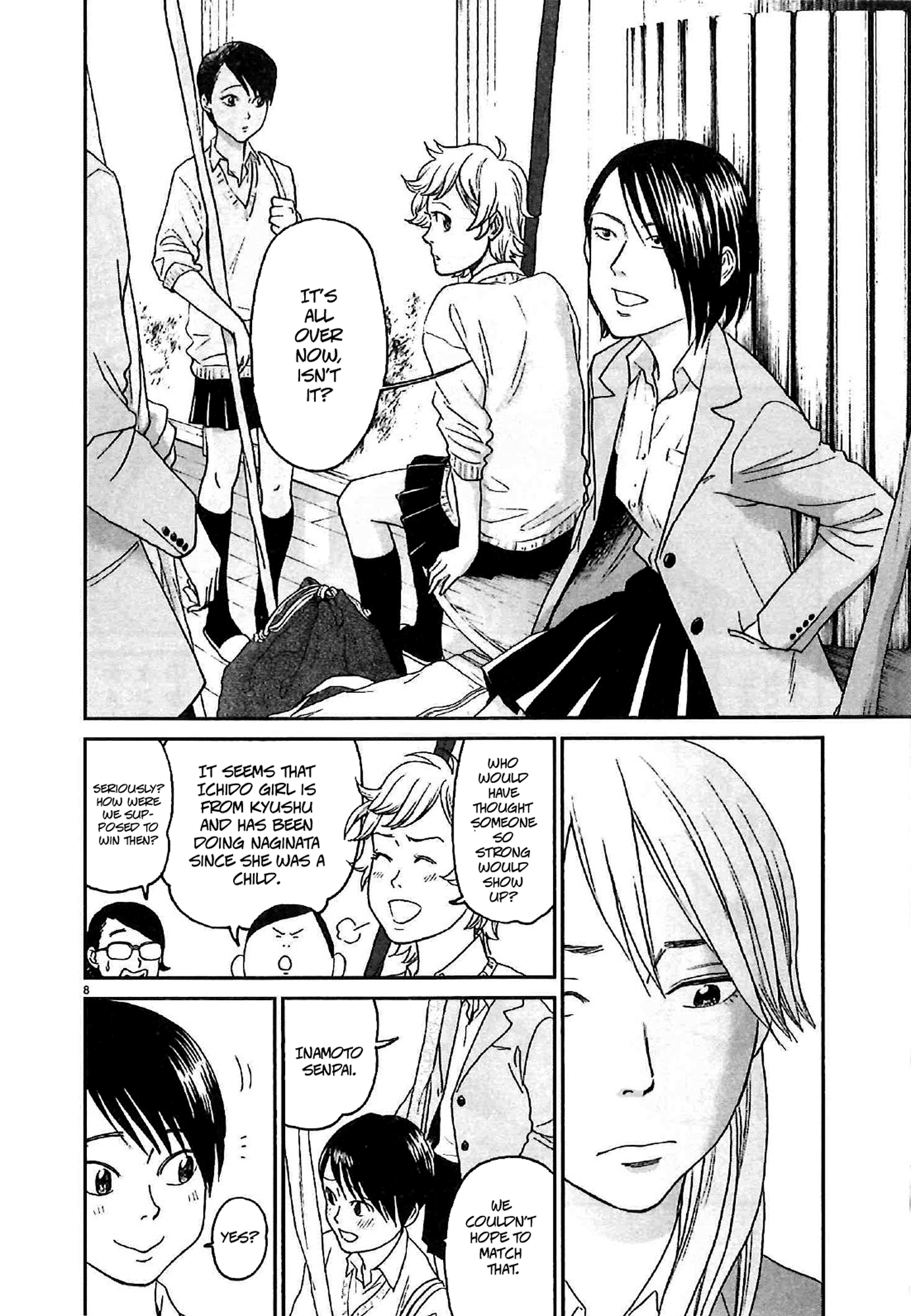 Asahinagu Chapter 6 page 8 - Chapter 6 : The girls' interhigh