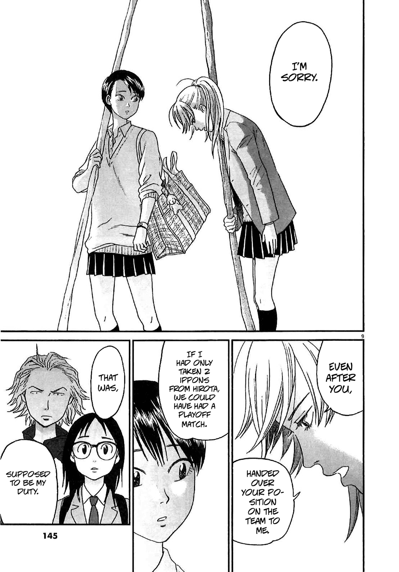 Asahinagu Chapter 6 page 9 - Chapter 6 : The girls' interhigh