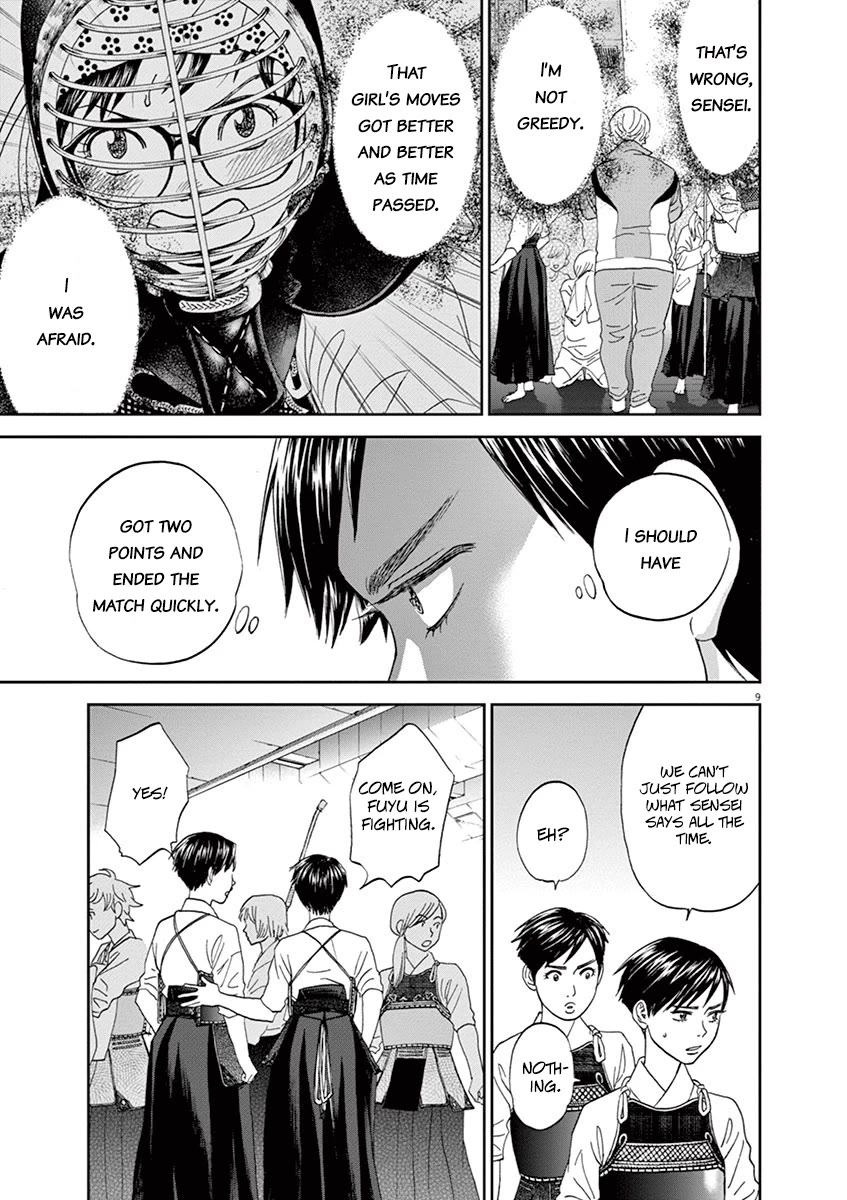Asahinagu Chapter 61 page 9 - Chapter 61: The Prince of Naginata