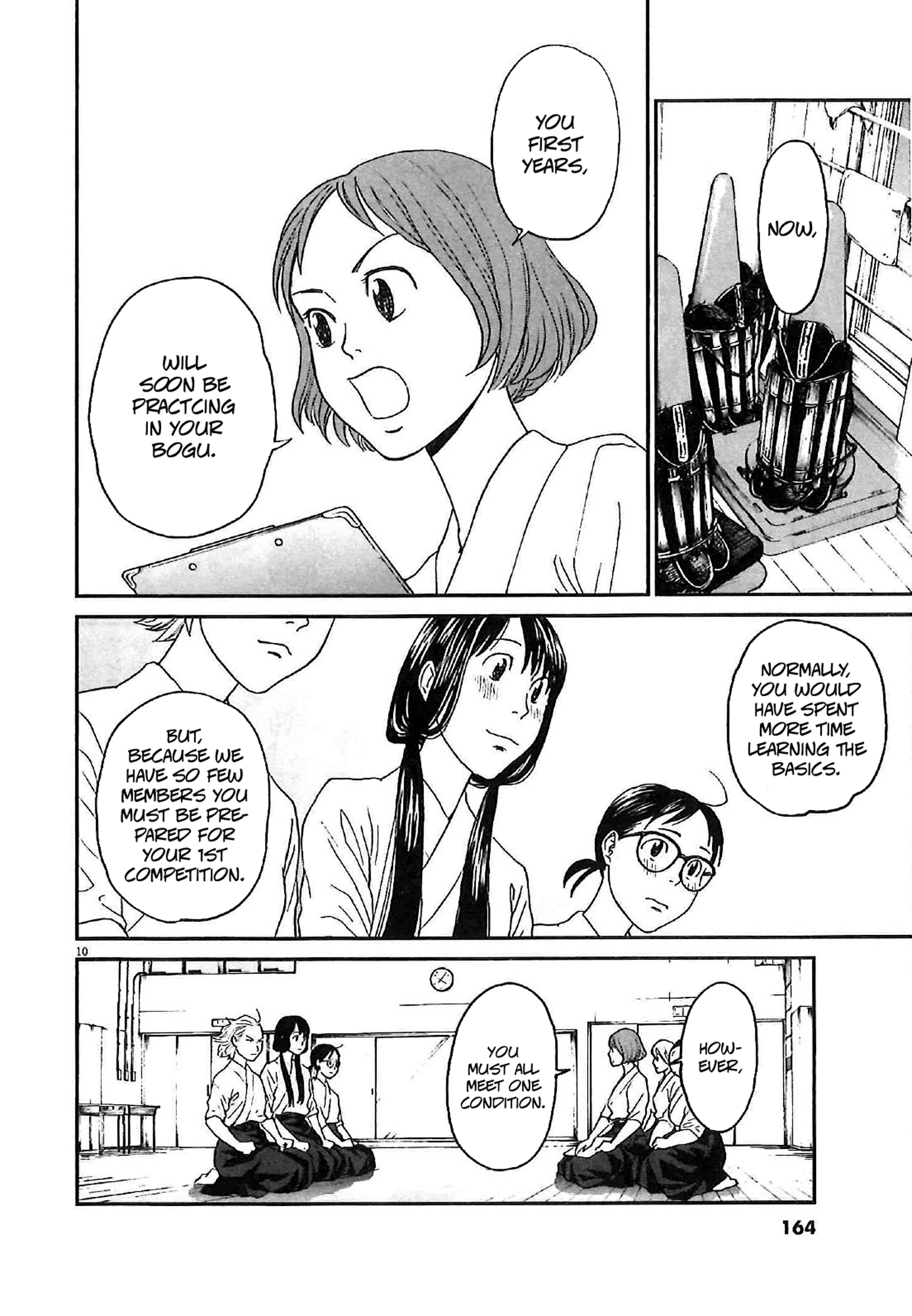 Asahinagu Chapter 7 page 10 - Chapter 7 : The girl who can't jump