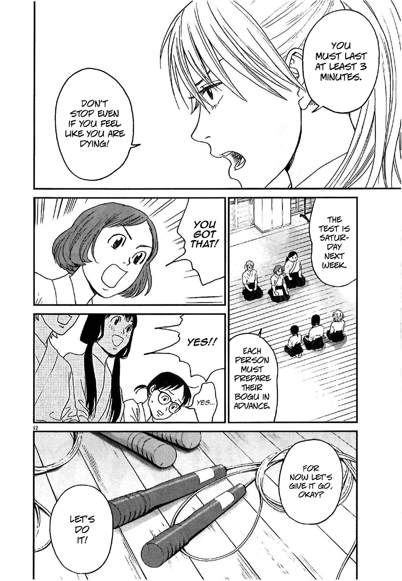 Asahinagu Chapter 7 page 12 - Chapter 7 : The girl who can't jump