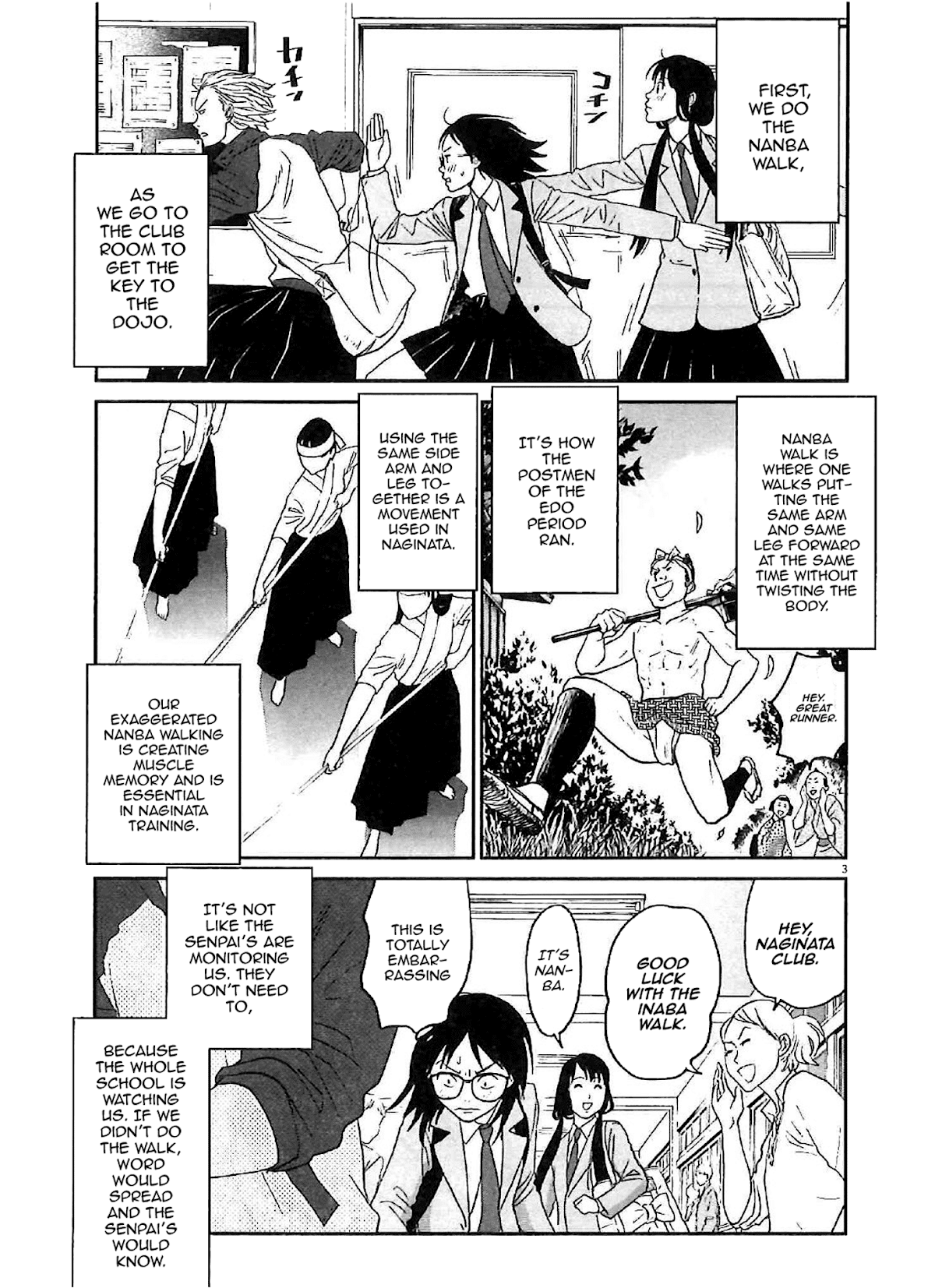 Asahinagu Chapter 7 page 3 - Chapter 7 : The girl who can't jump