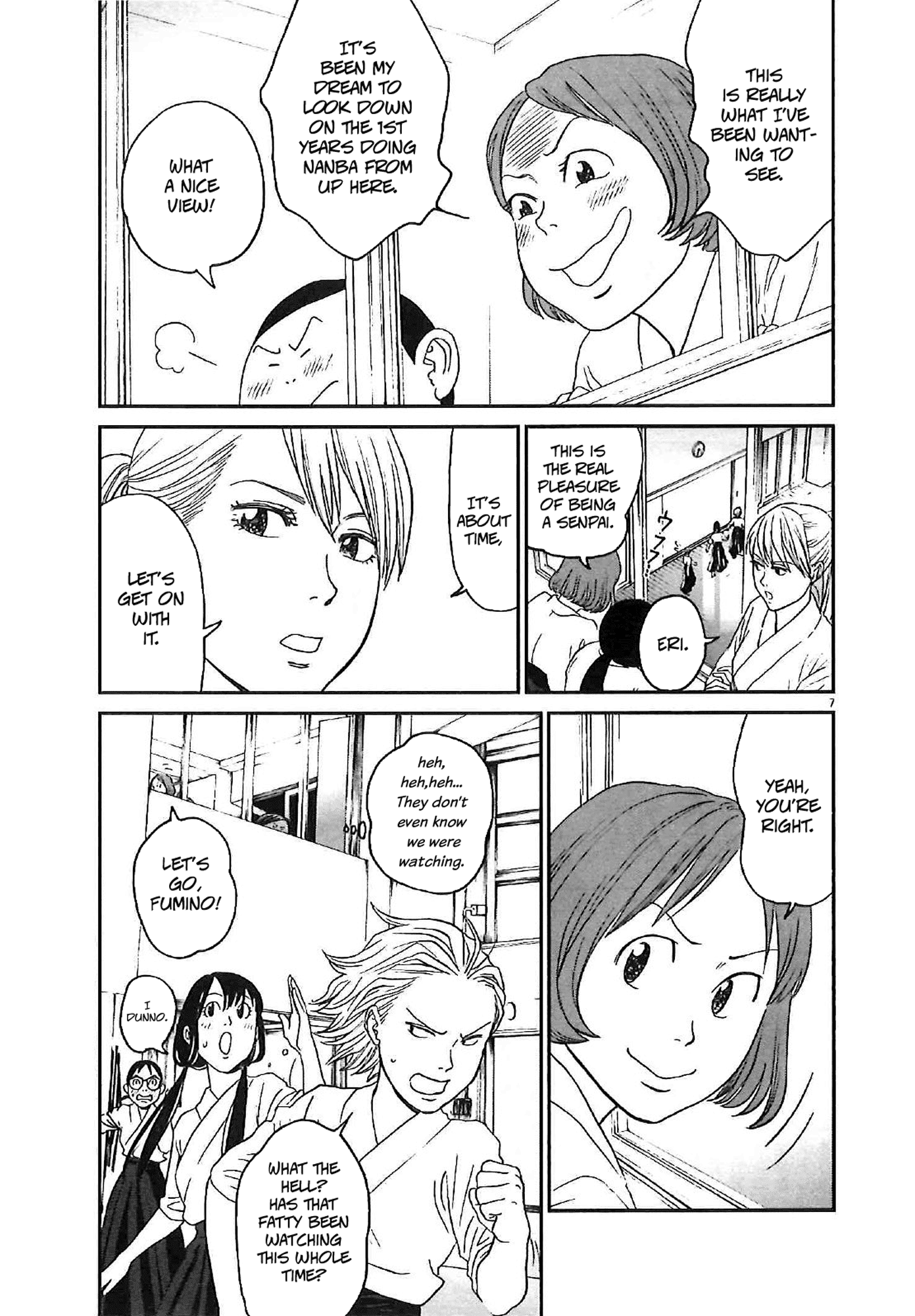 Asahinagu Chapter 7 page 7 - Chapter 7 : The girl who can't jump