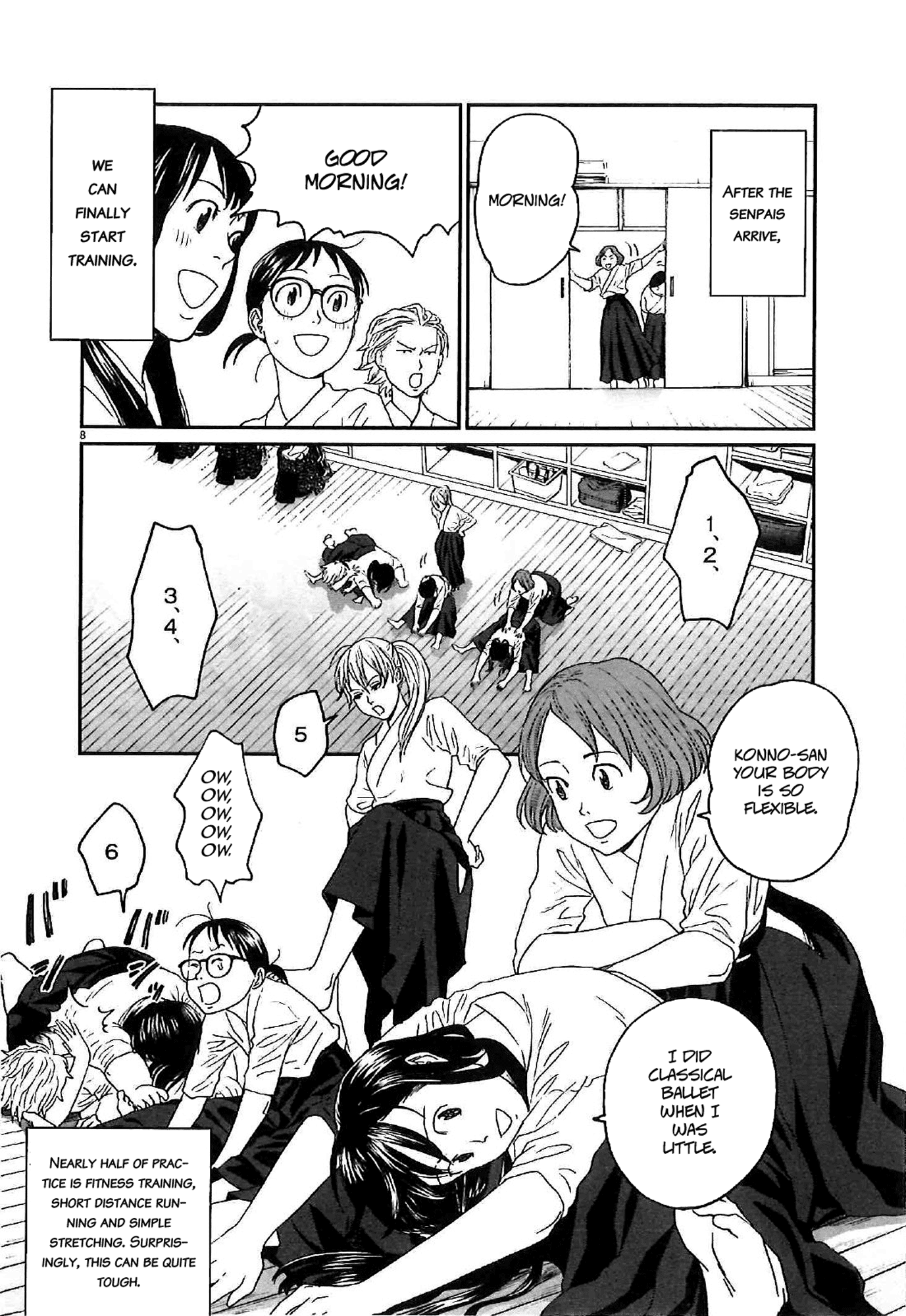 Asahinagu Chapter 7 page 8 - Chapter 7 : The girl who can't jump