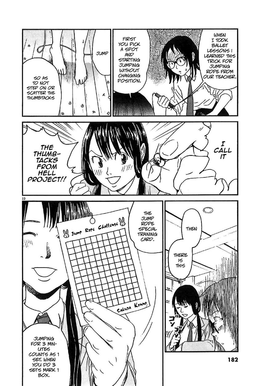 Asahinagu Chapter 8 page 10 - Chapter 8 : Activate! thumbtacks from hell