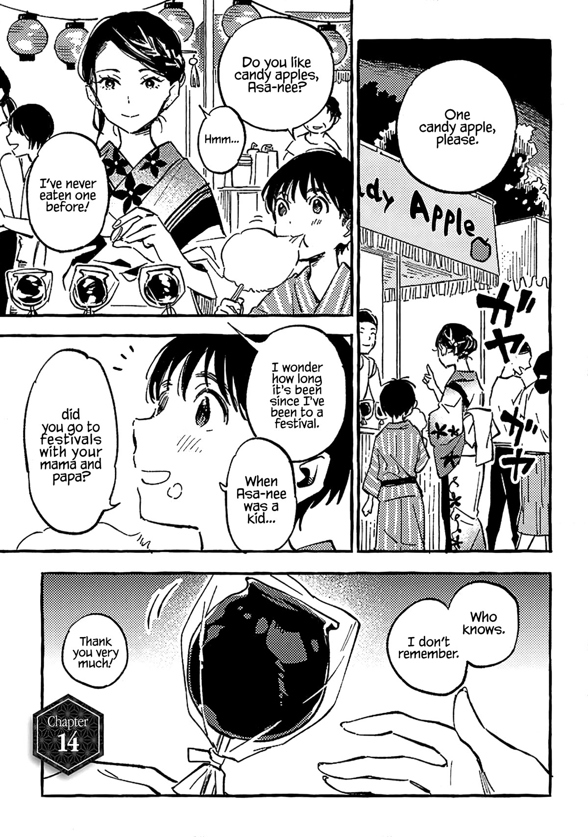 Asako Chapter 14 page 1 - Chapter 14