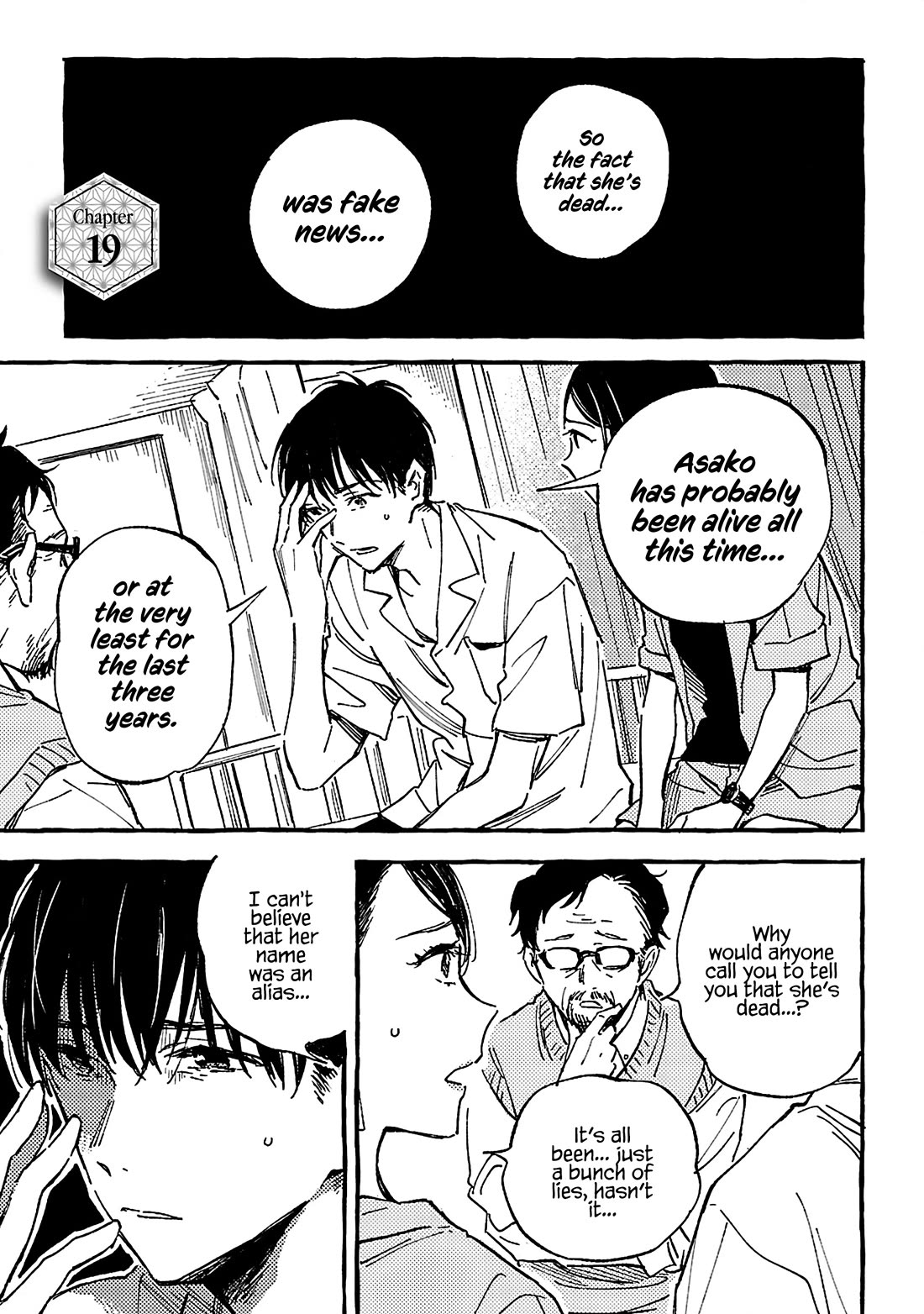 Asako Chapter 19 page 1 - Chapter 19