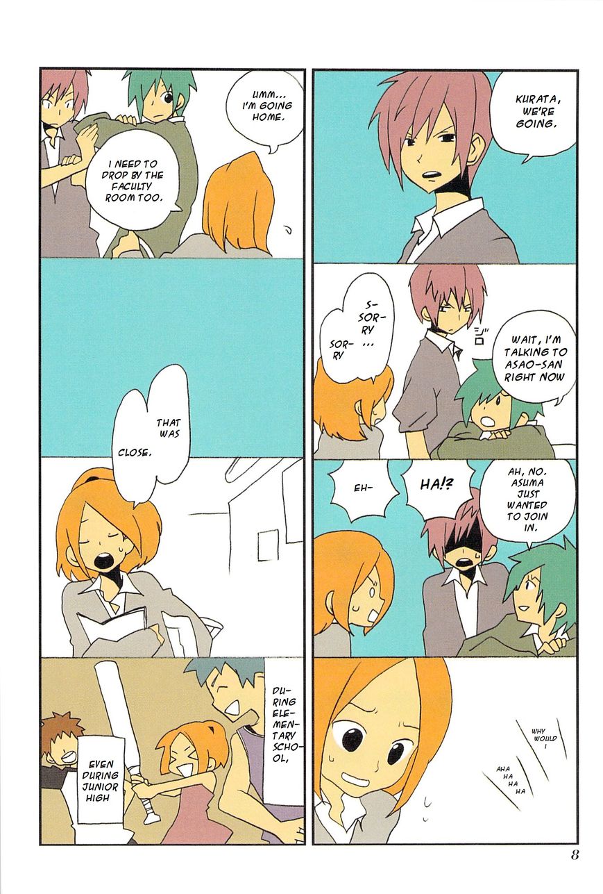 Asao-san to Kurata-kun Chapter 1 page 10 - Chapter 1 : Phrase.1 Friends