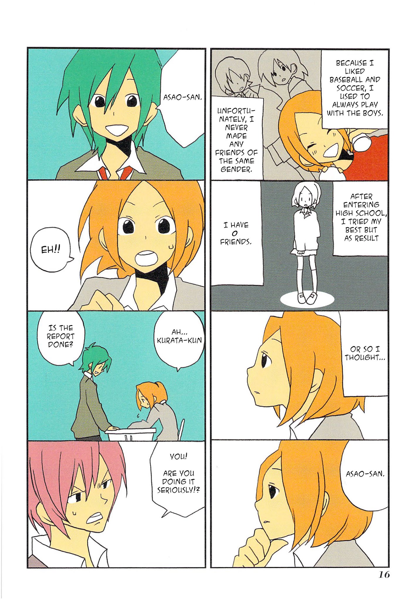 Asao-san to Kurata-kun Chapter 2.2 page 2 - Chapter 2 v2 : Phrase.2 Worry