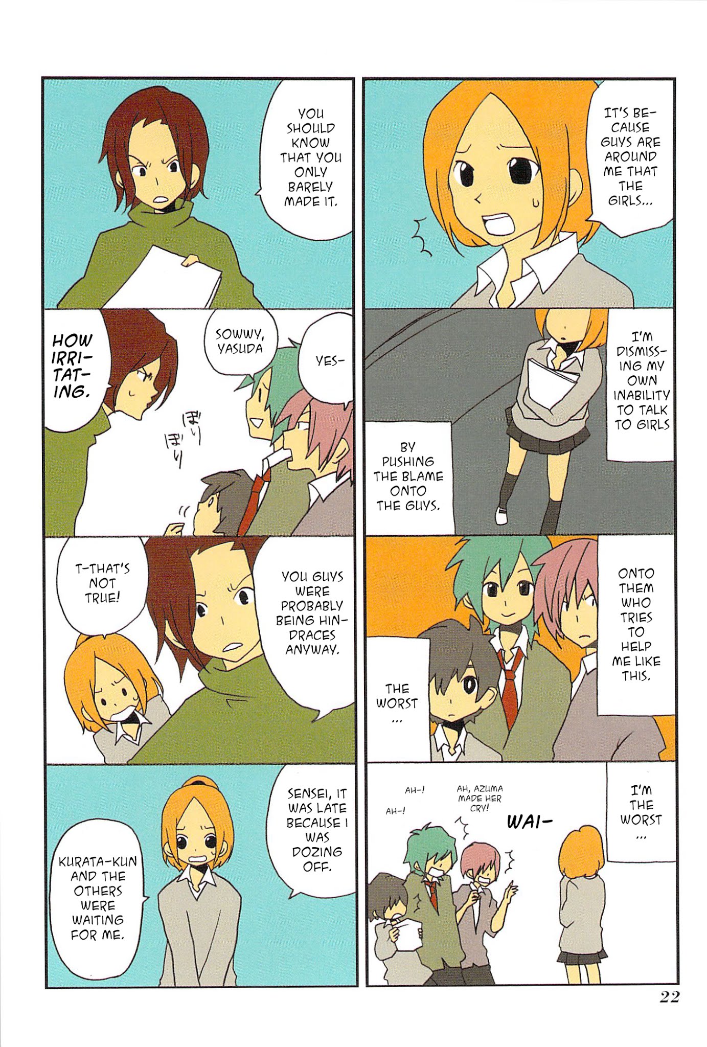 Asao-san to Kurata-kun Chapter 2.2 page 8 - Chapter 2 v2 : Phrase.2 Worry