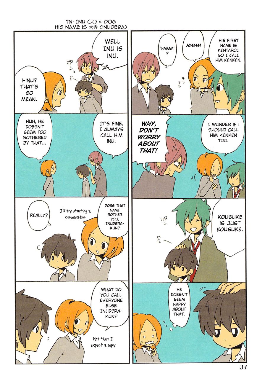 Asao-san to Kurata-kun Chapter 3 page 6 - Chapter 3 : Phrase. 3 Names