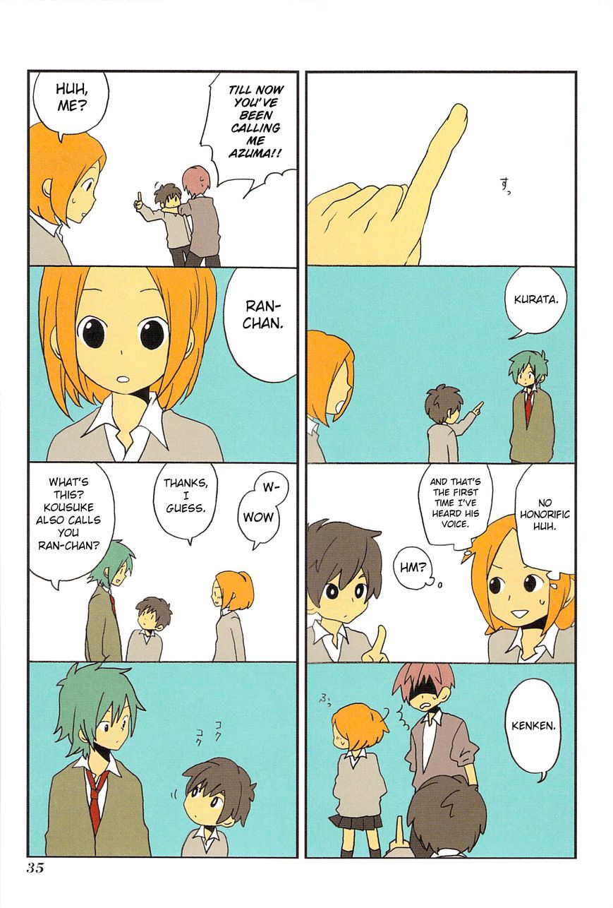 Asao-san to Kurata-kun Chapter 3 page 7 - Chapter 3 : Phrase. 3 Names