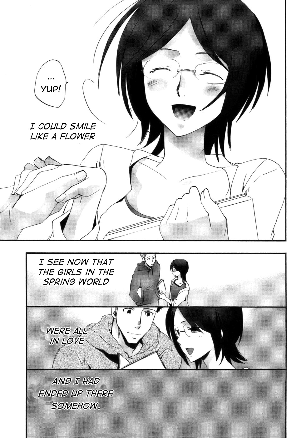 Asatte no Houkou Chapter 15.2 page 15 - Chapter 15.2 : Extra ~ Spring 2 Winter ~