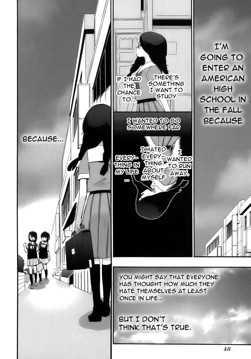 Asatte no Houkou Chapter 15.2 page 4 - Chapter 15.2 : Extra ~ Spring 2 Winter ~