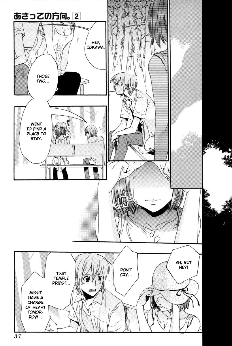 Asatte no Houkou Chapter 8 page 37 - Chapter 8