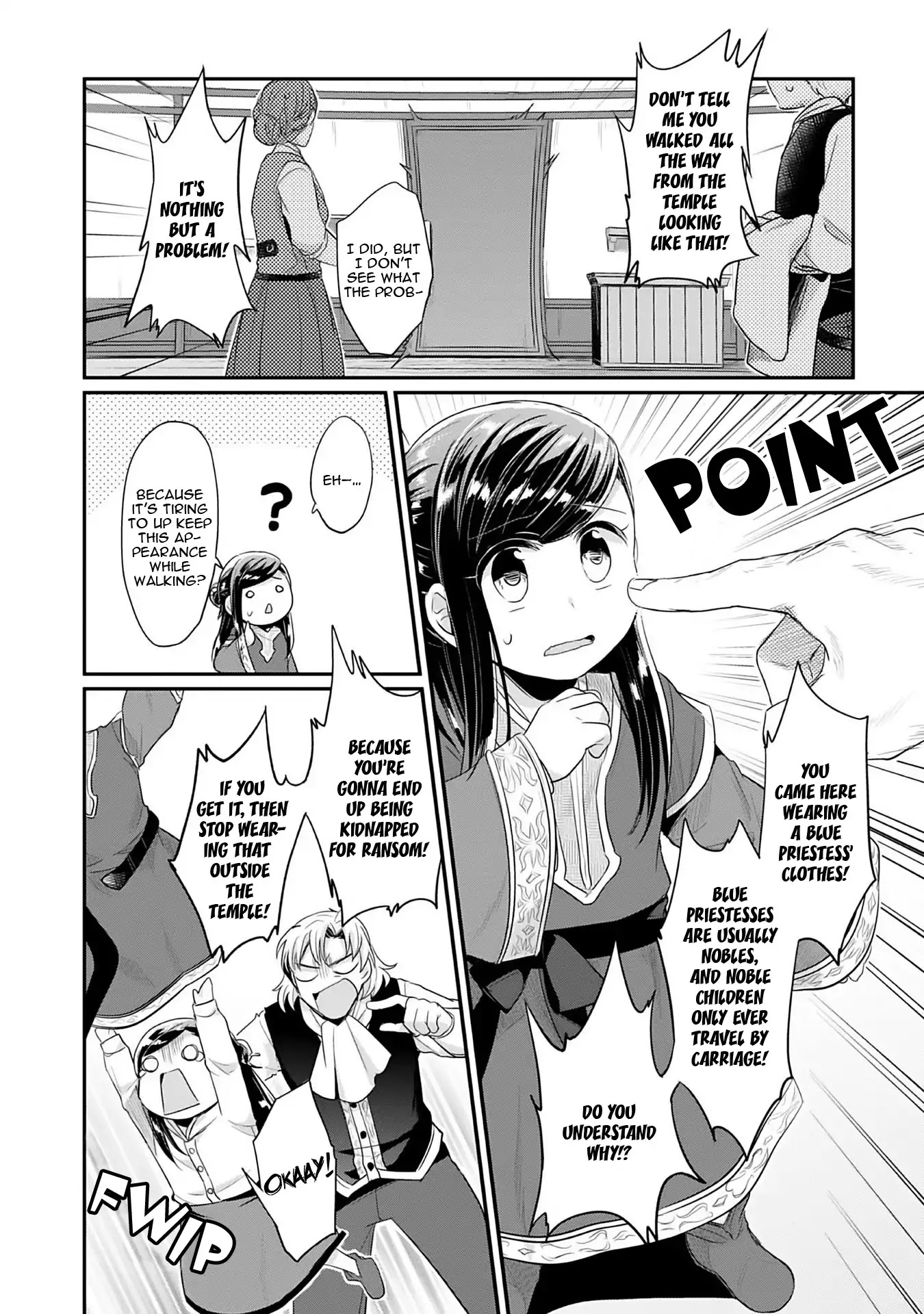 Ascendance of a Bookworm ~I'll Do Anything to Become a Librarian~ Part 2 「I'll Become a Shrine Maiden for Books!」 Chapter 1 page 49 - Chapter 1: An Apprentice Priestess at the Temple